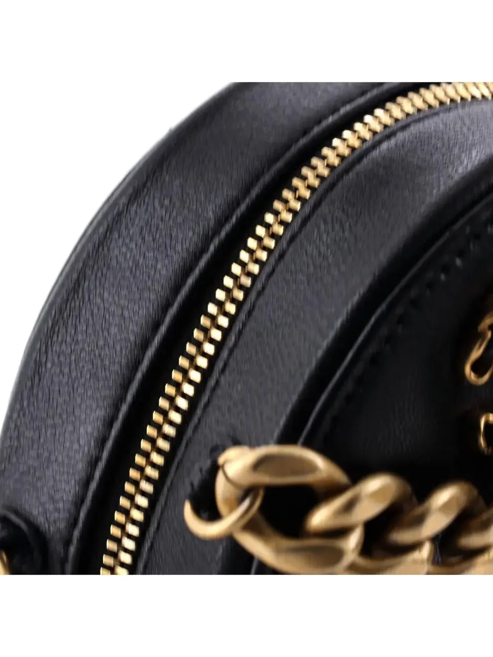 Chanel 19 Round Clutch With Chain #237801C24B
